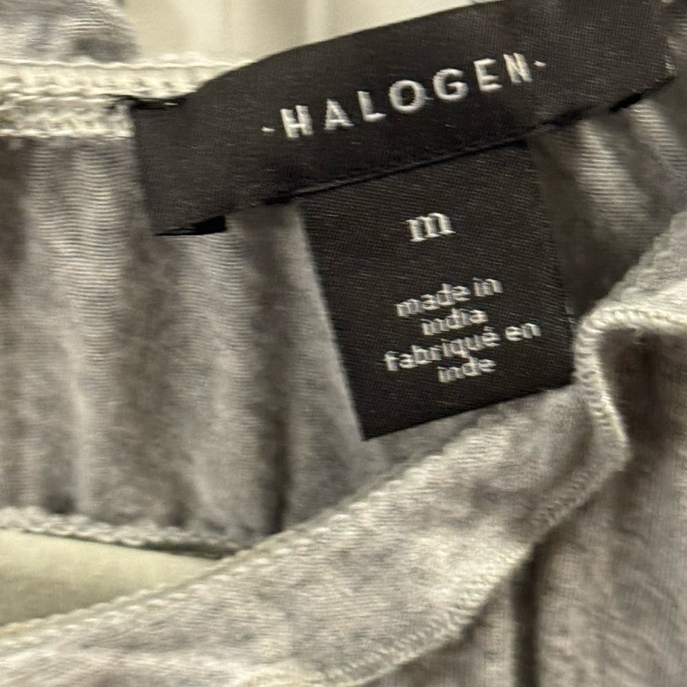 Halogen Heather Gray Ruffled Blouse - Picture 3 of 3